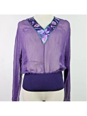 Cavalli Vintage Silk Top